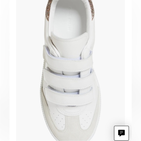 Isabel Marant Beth low top sneakers with glitter - Picture 4 of 6